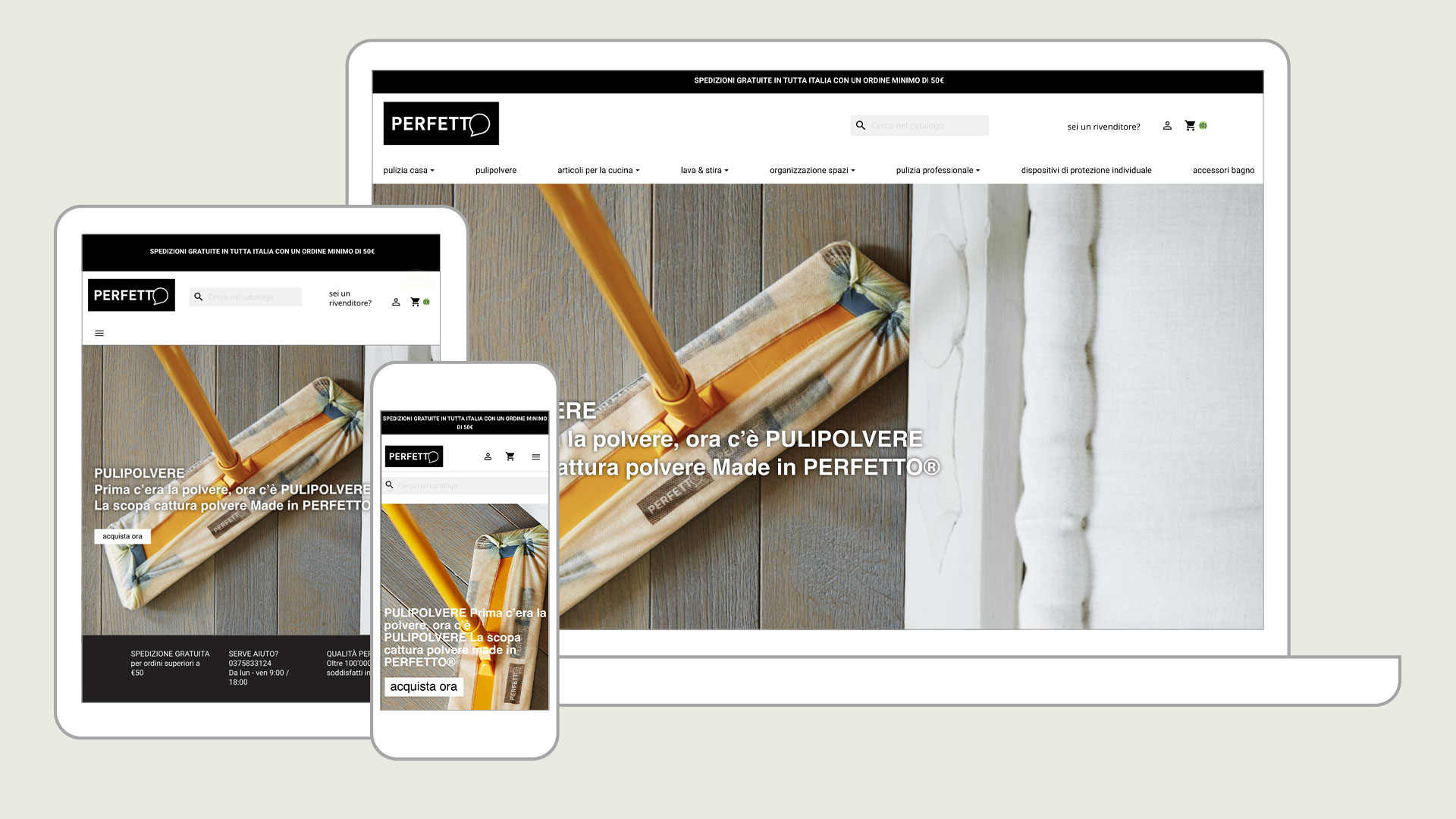 E-commerce di Perfetto 